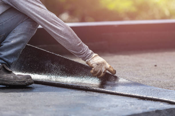 Professional Exterior Waterproofing technician working in Newburg, WI